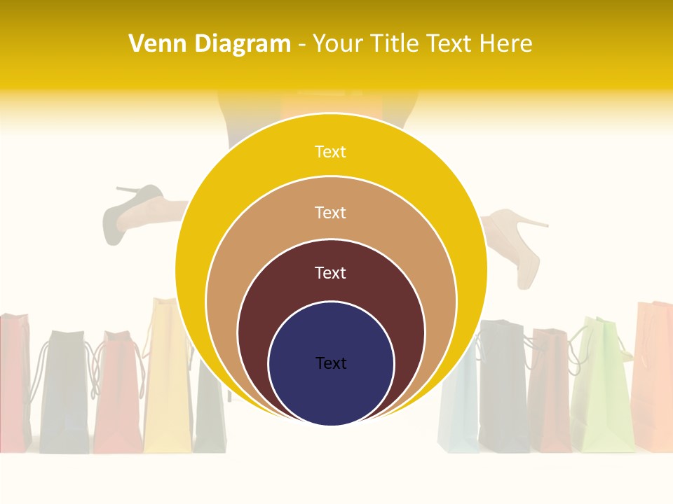 Beautiful Wealth Woman PowerPoint Template