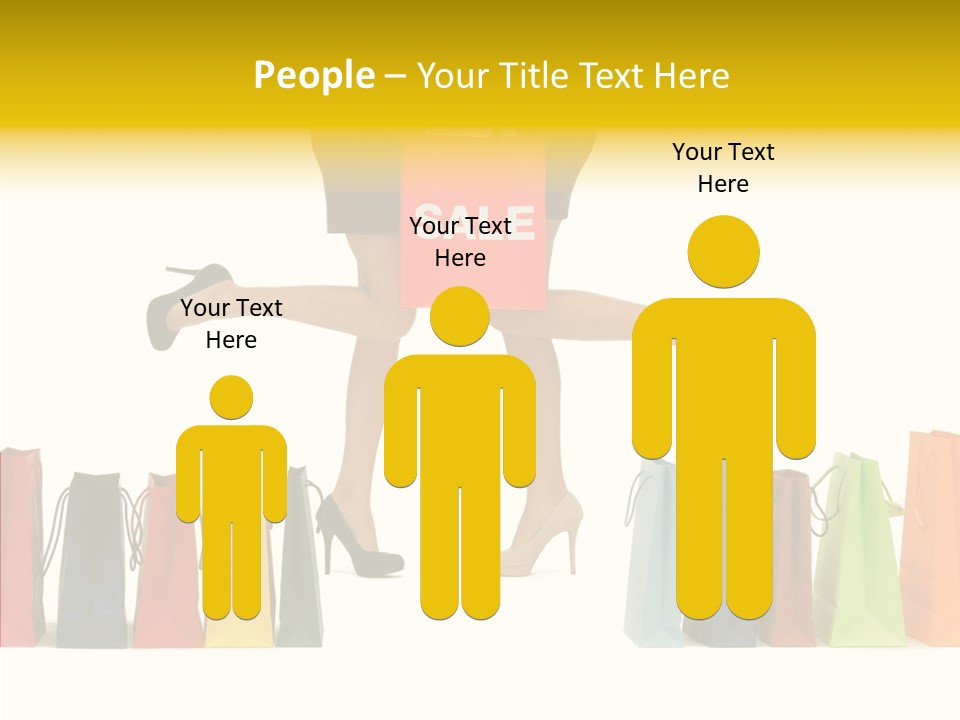 Beautiful Wealth Woman PowerPoint Template