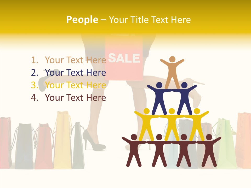 Beautiful Wealth Woman PowerPoint Template