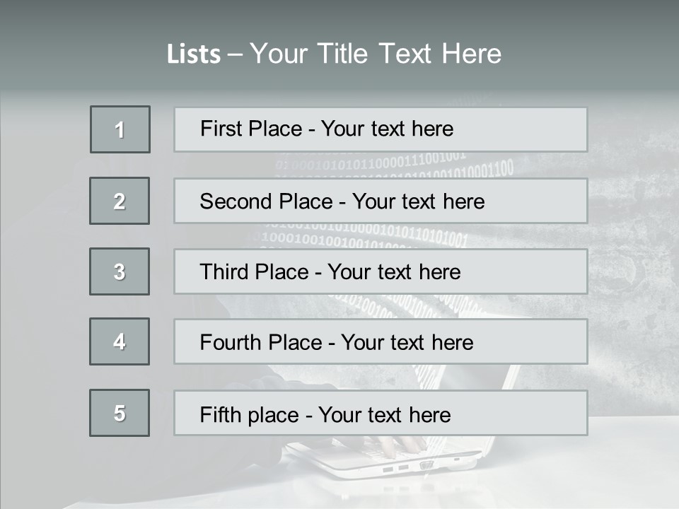 Crime Abstract Danger PowerPoint Template