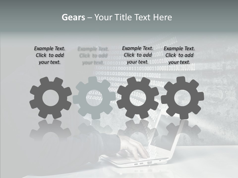 Crime Abstract Danger PowerPoint Template