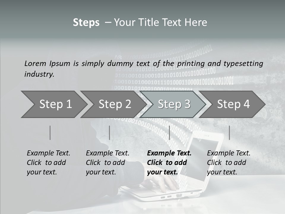 Crime Abstract Danger PowerPoint Template