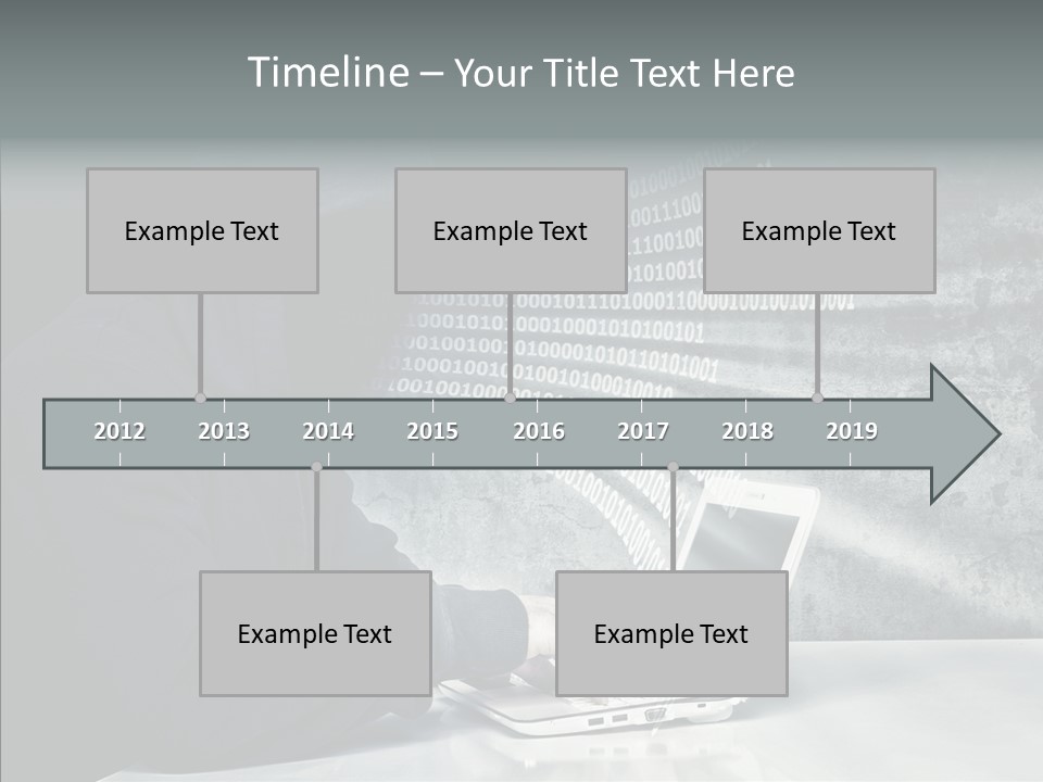 Crime Abstract Danger PowerPoint Template