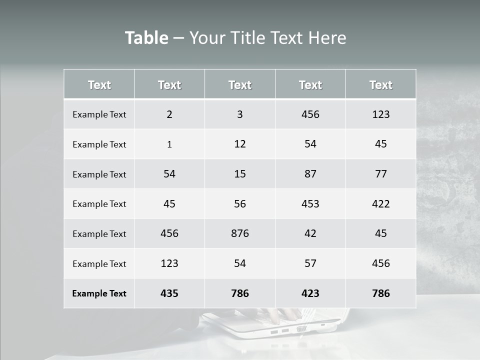 Crime Abstract Danger PowerPoint Template