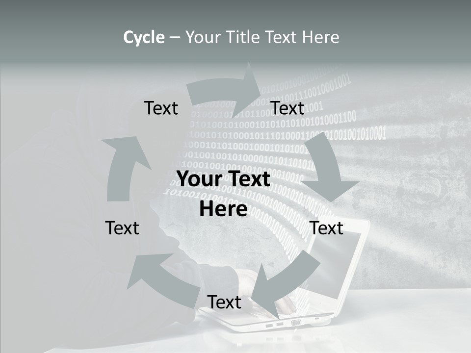 Crime Abstract Danger PowerPoint Template