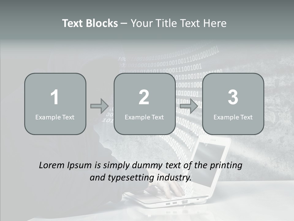 Crime Abstract Danger PowerPoint Template