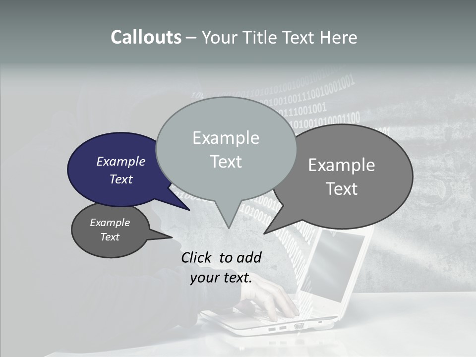 Crime Abstract Danger PowerPoint Template