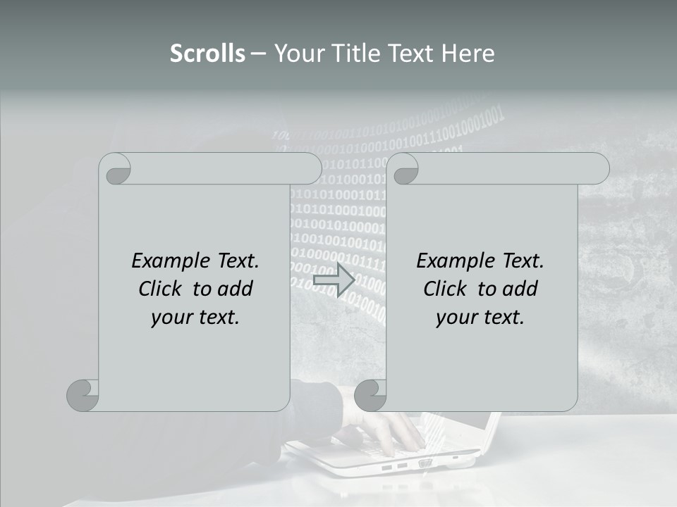 Crime Abstract Danger PowerPoint Template