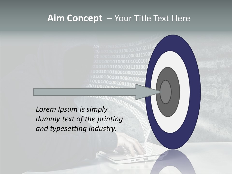 Crime Abstract Danger PowerPoint Template