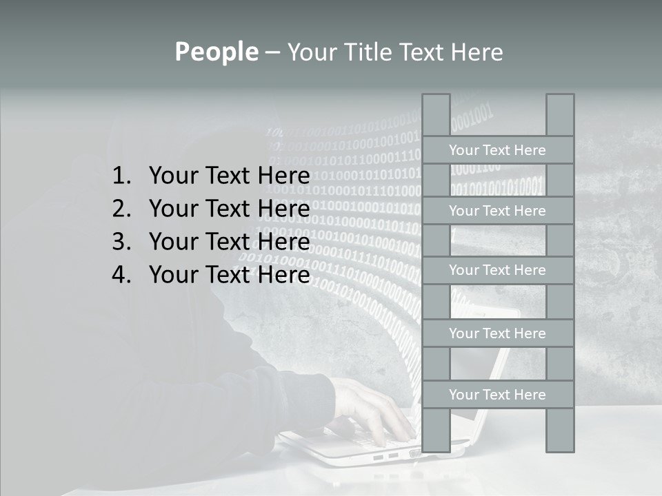 Crime Abstract Danger PowerPoint Template