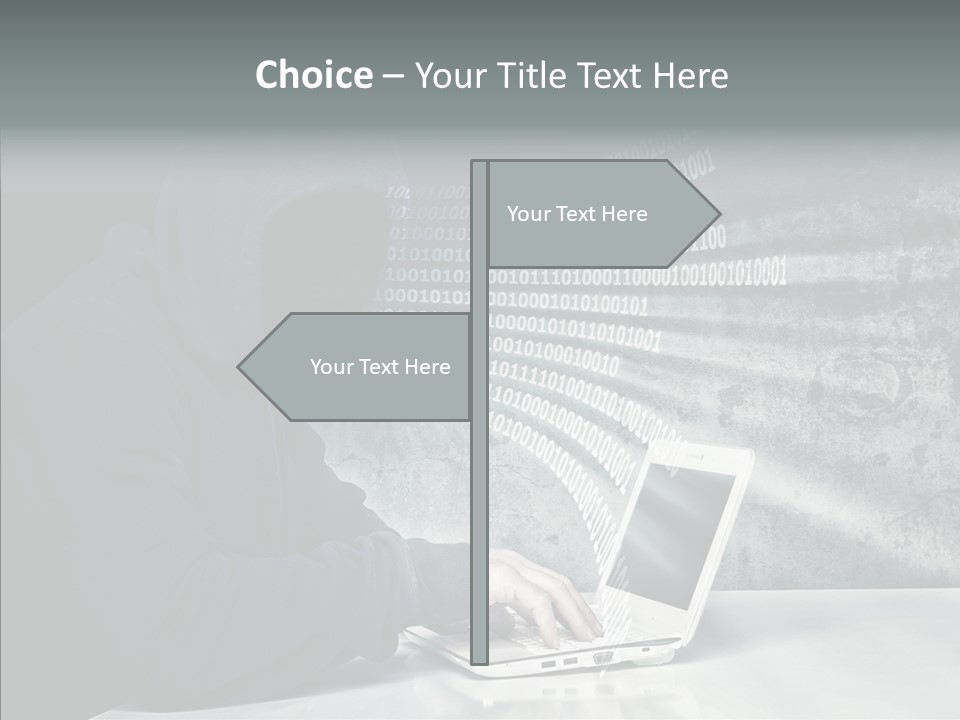Crime Abstract Danger PowerPoint Template