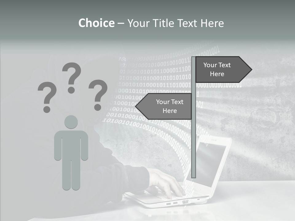 Crime Abstract Danger PowerPoint Template