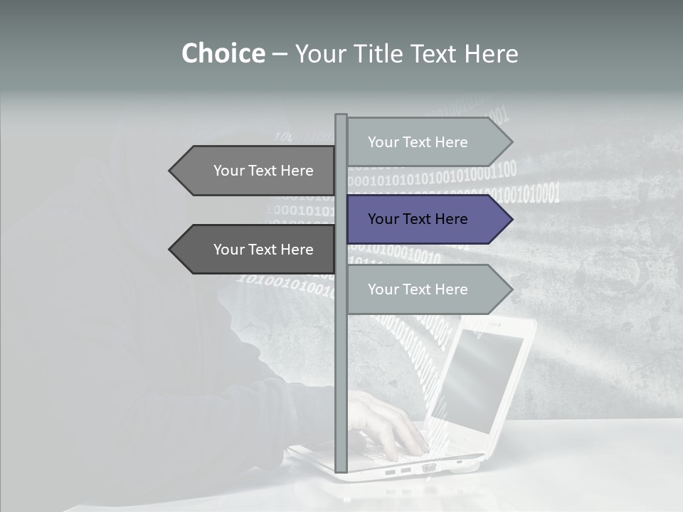 Crime Abstract Danger PowerPoint Template
