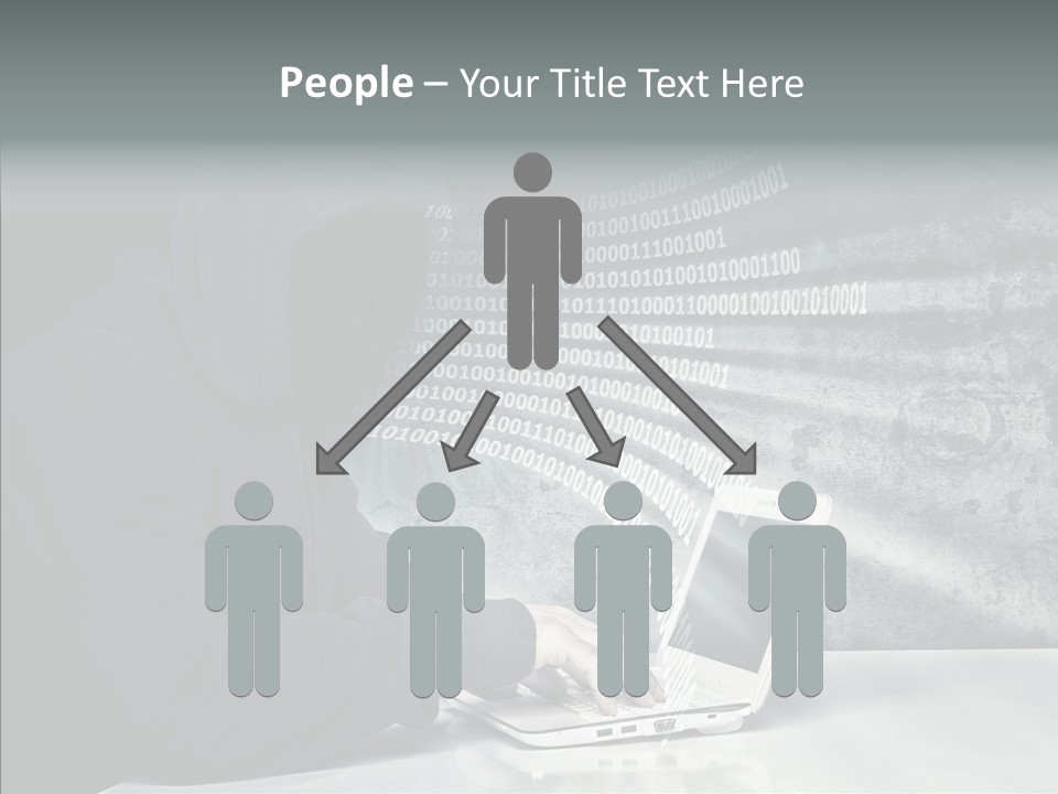 Crime Abstract Danger PowerPoint Template