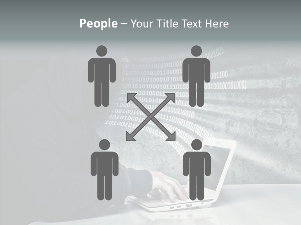 Crime Abstract Danger PowerPoint Template