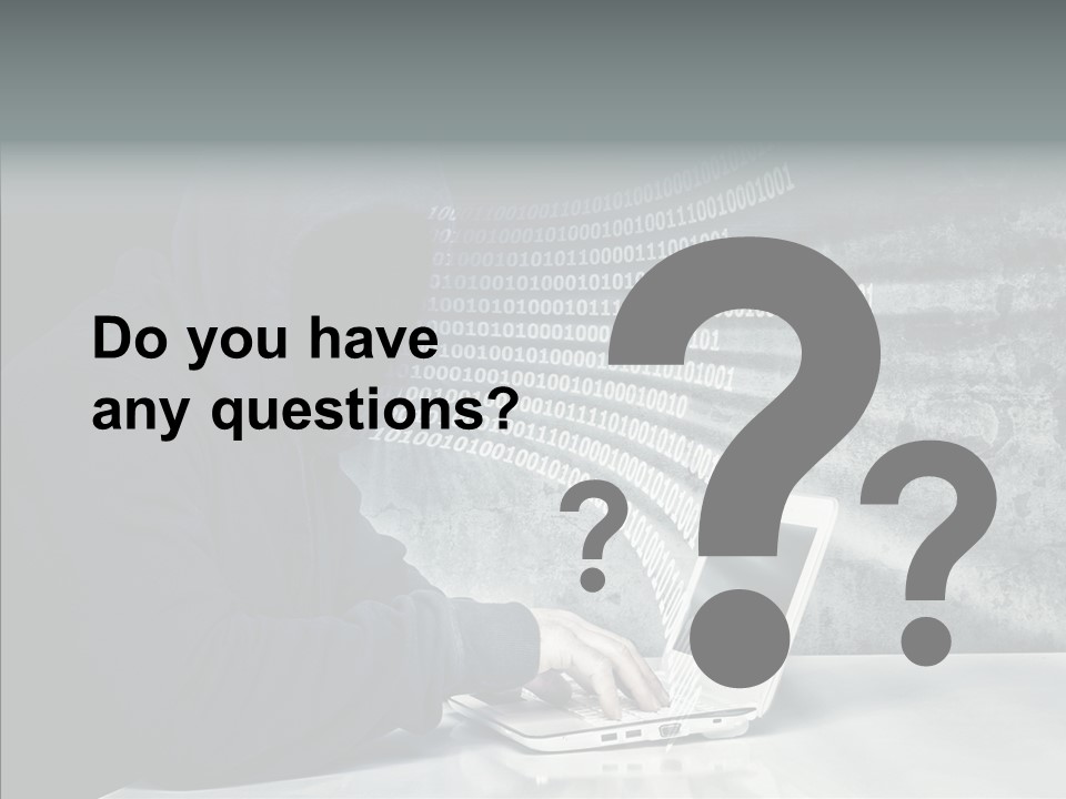 Crime Abstract Danger PowerPoint Template