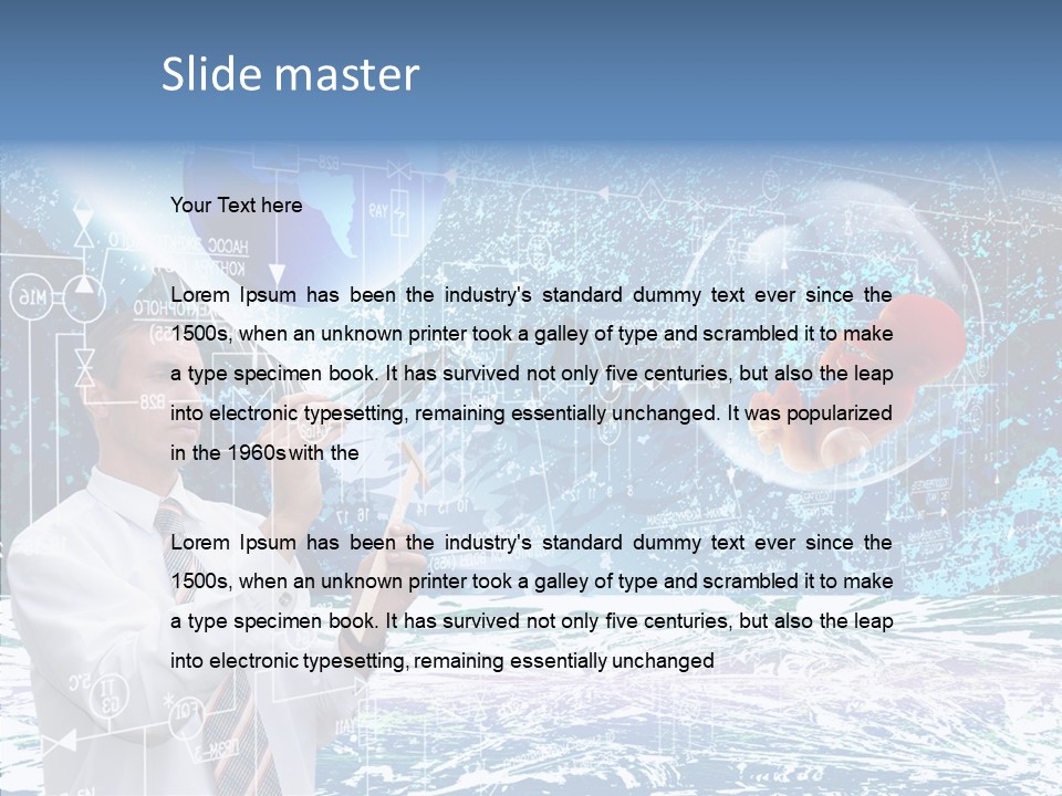 Designing Embryo Star PowerPoint Template