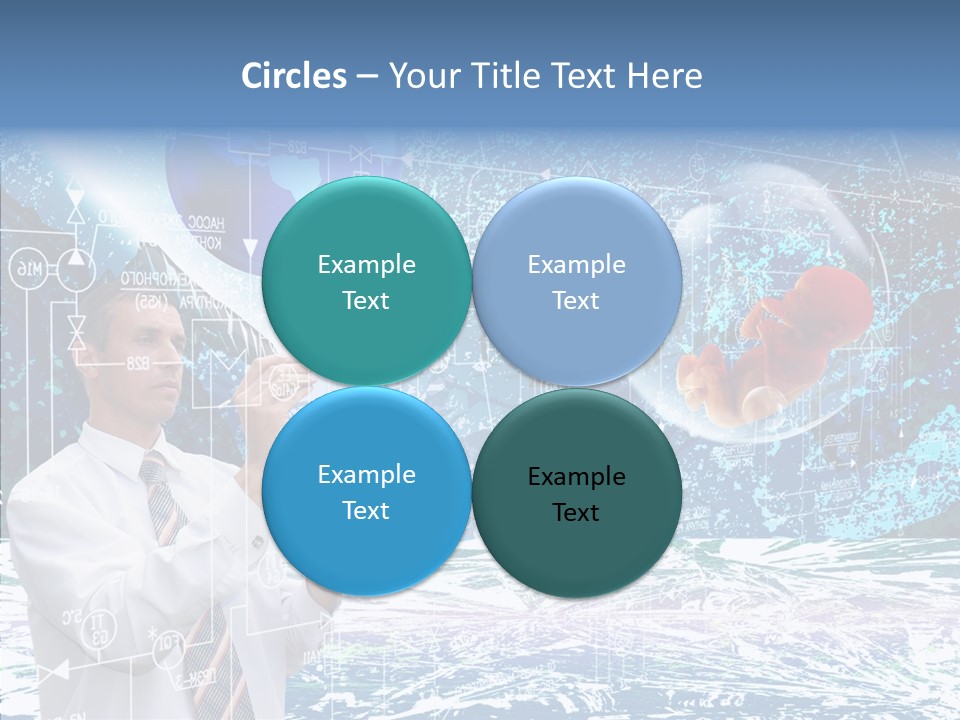 Designing Embryo Star PowerPoint Template