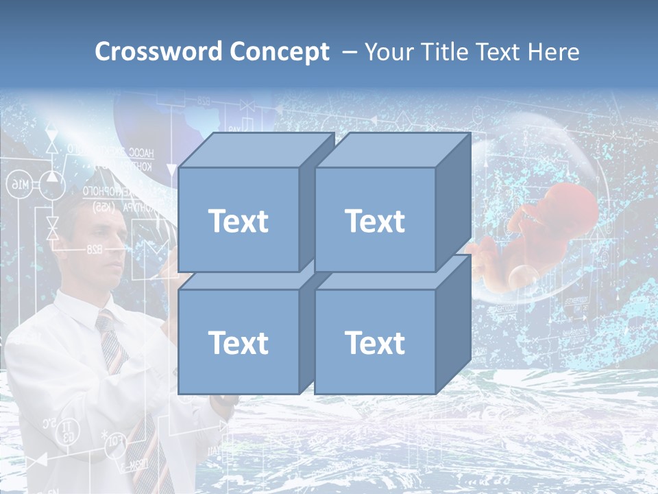 Designing Embryo Star PowerPoint Template