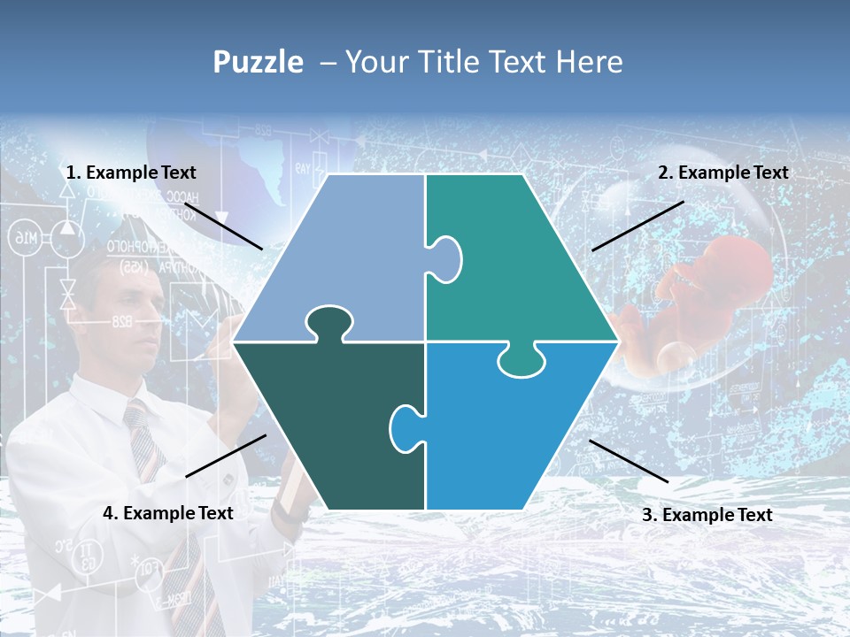 Designing Embryo Star PowerPoint Template