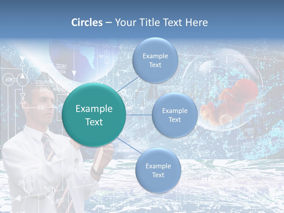 Designing Embryo Star PowerPoint Template