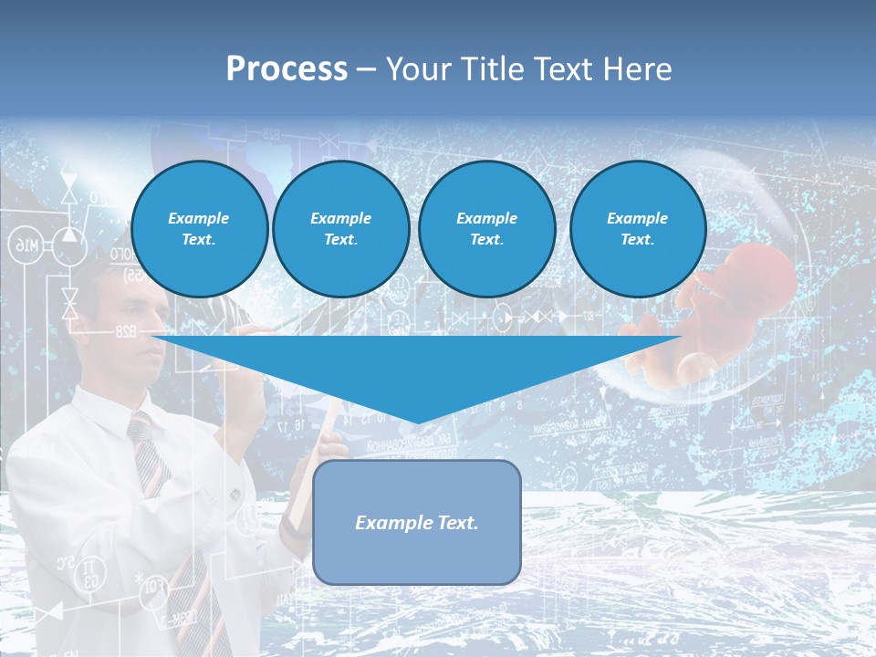 Designing Embryo Star PowerPoint Template