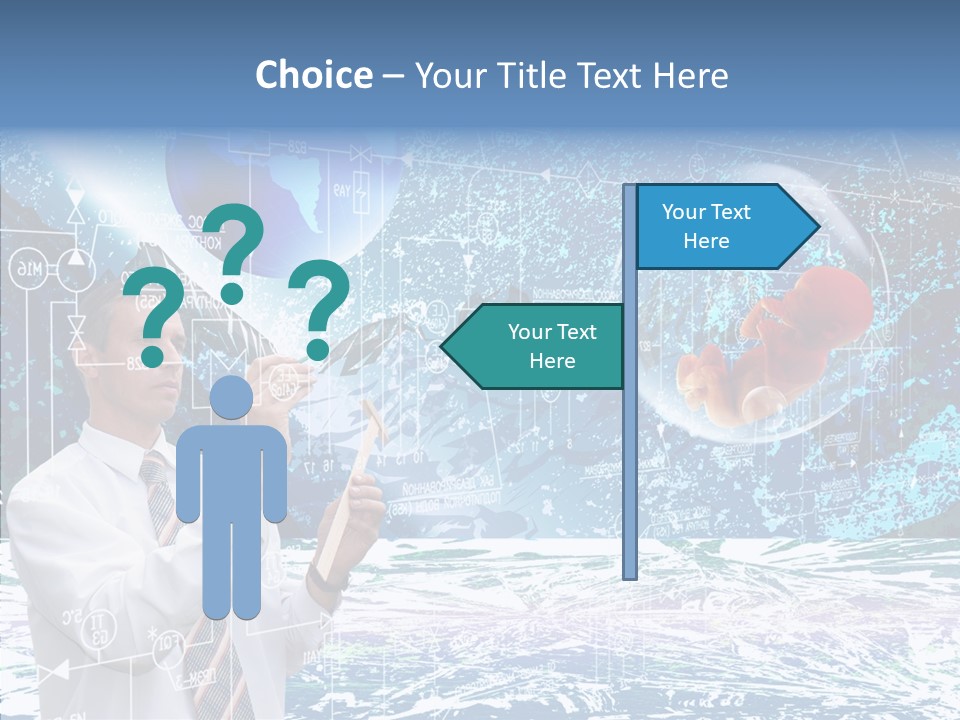 Designing Embryo Star PowerPoint Template