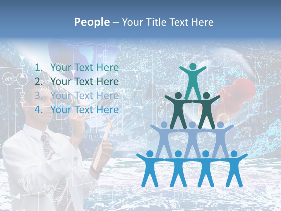 Designing Embryo Star PowerPoint Template