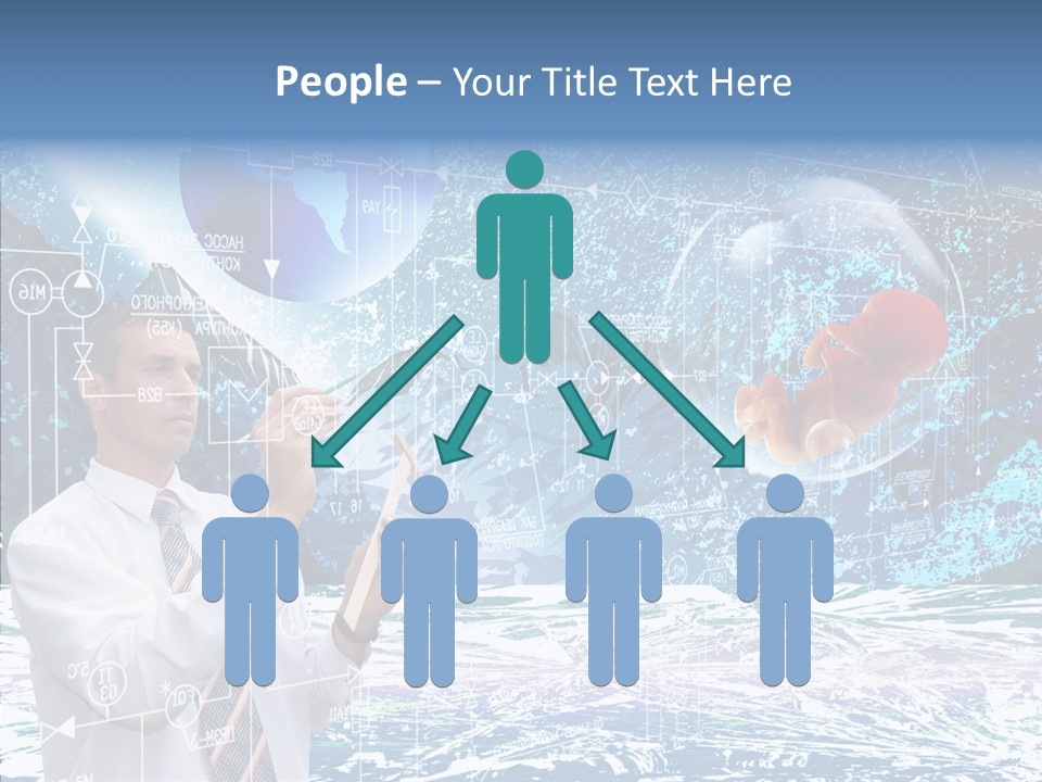 Designing Embryo Star PowerPoint Template