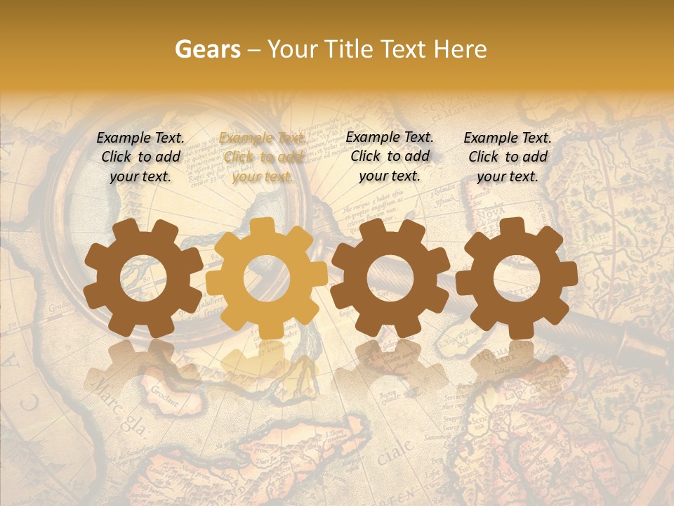 Antiquity Business Search PowerPoint Template