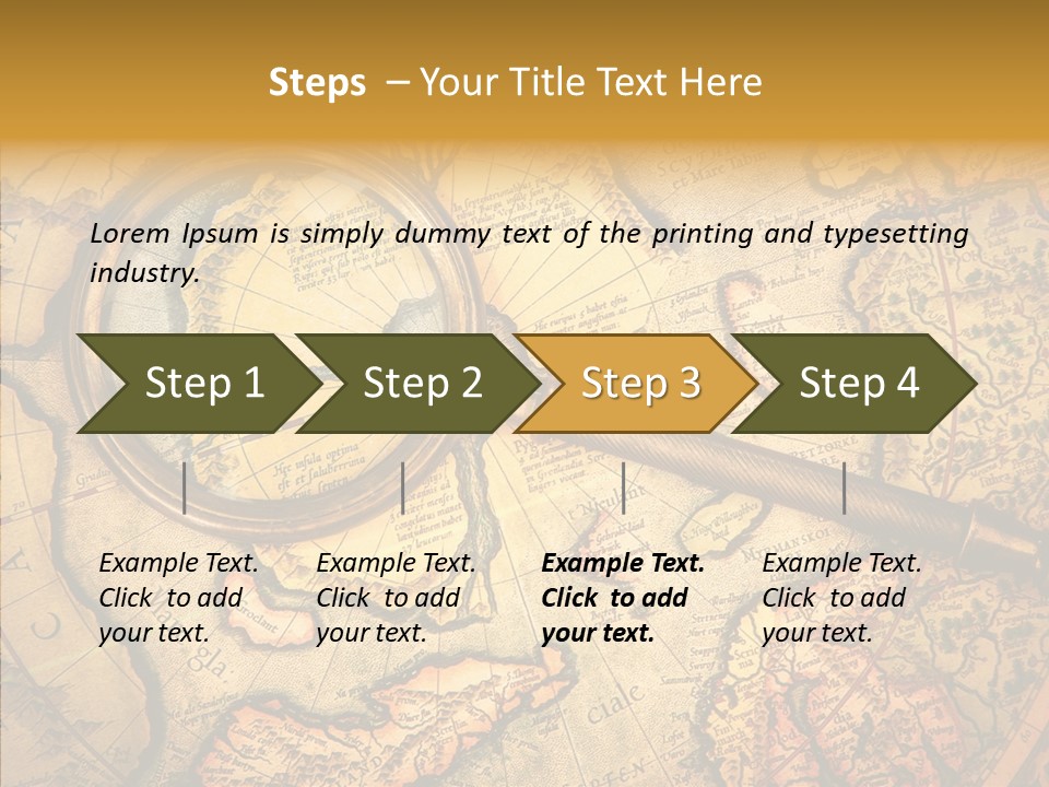 Antiquity Business Search PowerPoint Template