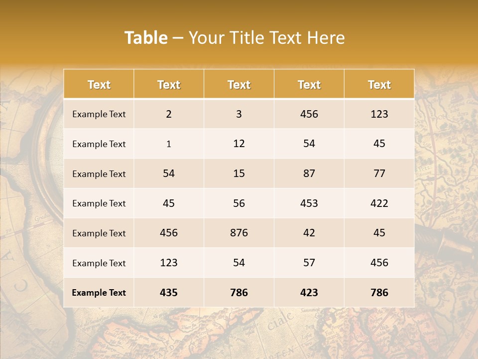 Antiquity Business Search PowerPoint Template