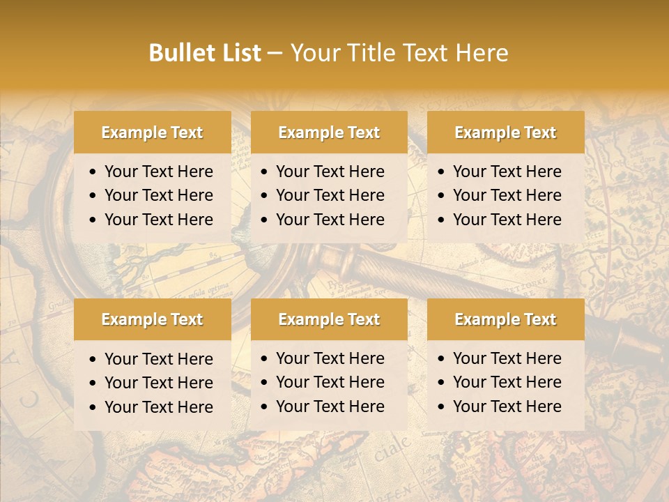 Antiquity Business Search PowerPoint Template