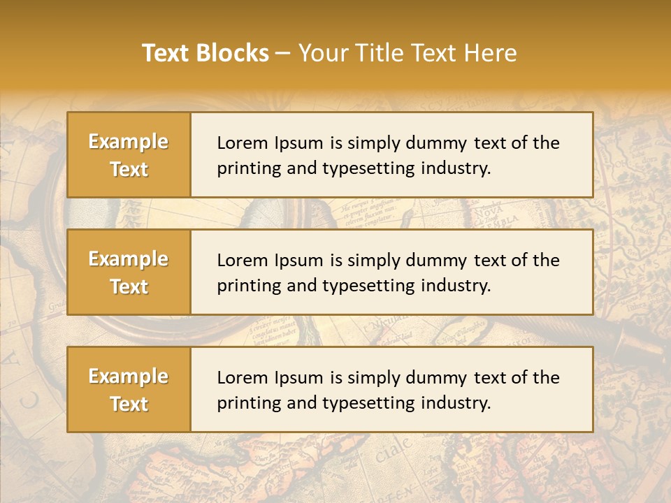 Antiquity Business Search PowerPoint Template