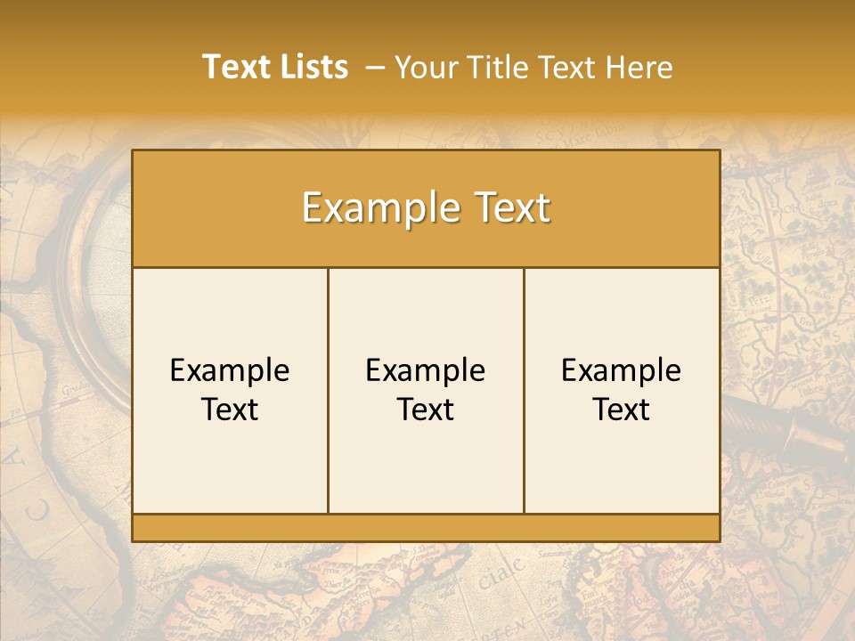 Antiquity Business Search PowerPoint Template