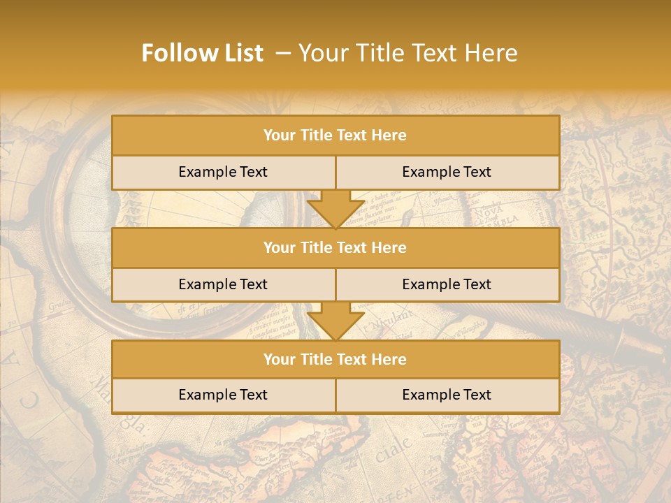 Antiquity Business Search PowerPoint Template