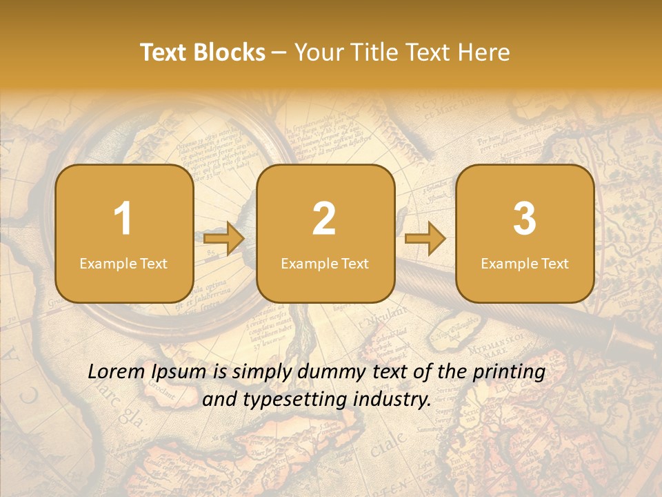 Antiquity Business Search PowerPoint Template