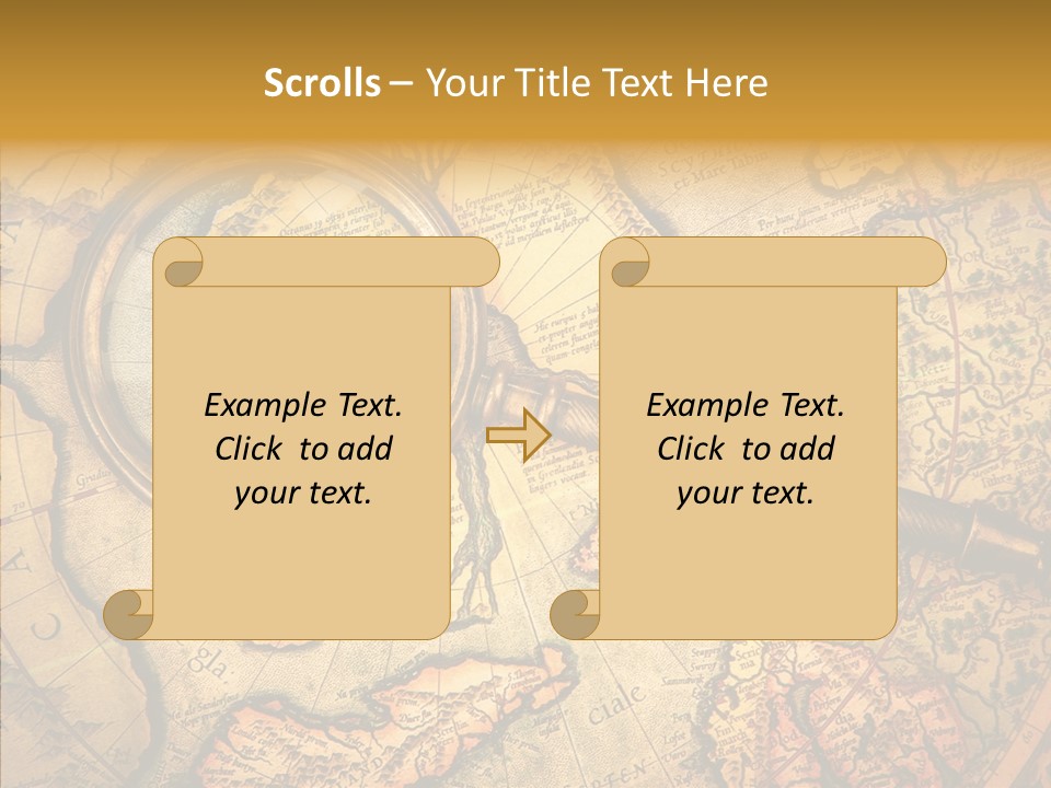 Antiquity Business Search PowerPoint Template