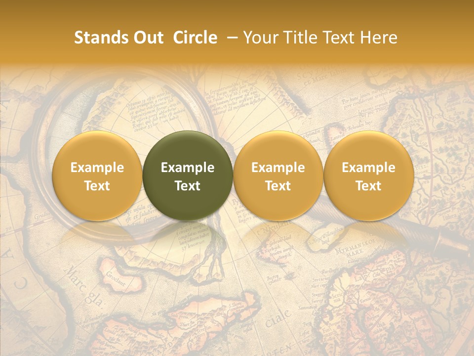 Antiquity Business Search PowerPoint Template