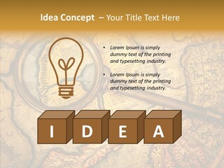 Antiquity Business Search PowerPoint Template