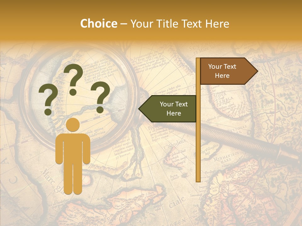 Antiquity Business Search PowerPoint Template