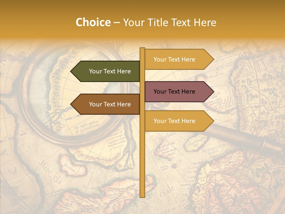 Antiquity Business Search PowerPoint Template