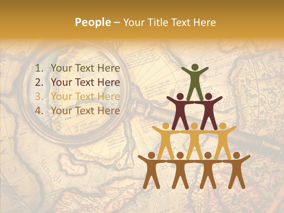 Antiquity Business Search PowerPoint Template