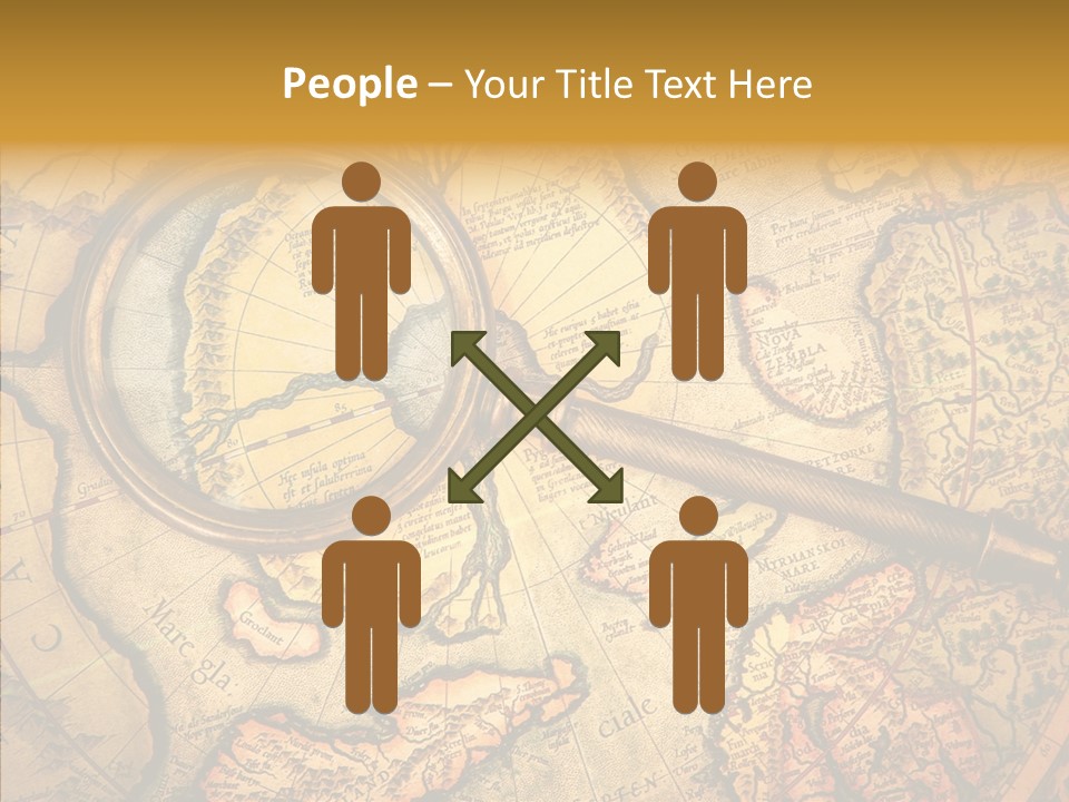 Antiquity Business Search PowerPoint Template