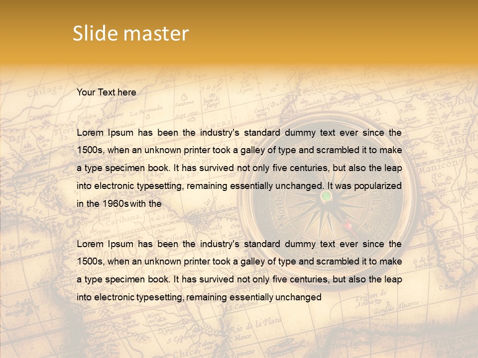 Rope Antiquity Nautical PowerPoint Template