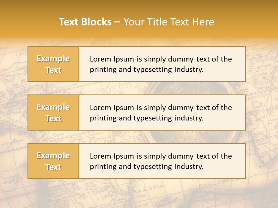 Rope Antiquity Nautical PowerPoint Template