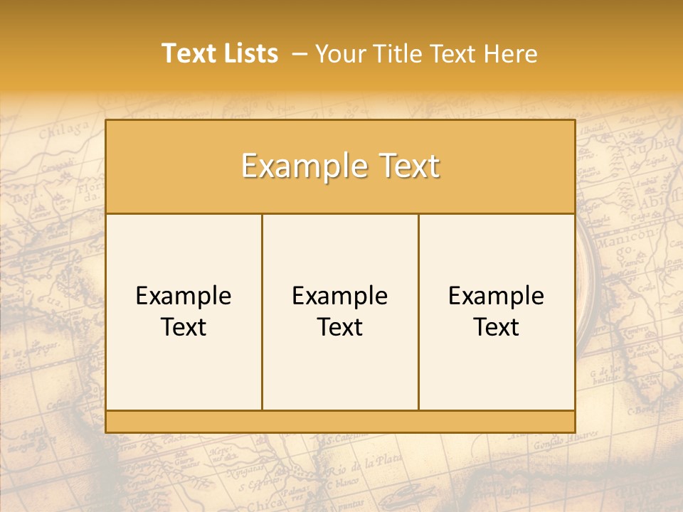 Rope Antiquity Nautical PowerPoint Template
