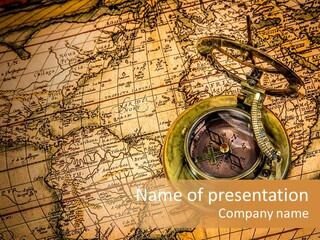 Science Century Old PowerPoint Template