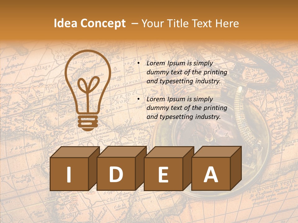 Science Century Old PowerPoint Template