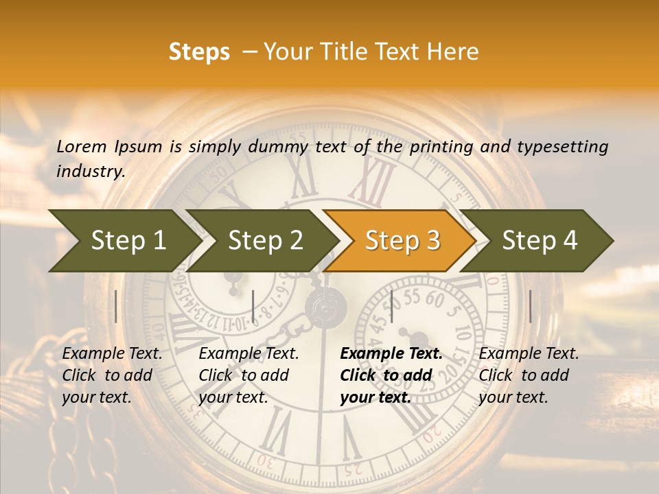 White Nostalgia Year PowerPoint Template